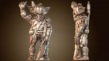 3D модель Озорной тыквенный гоблин (STL)