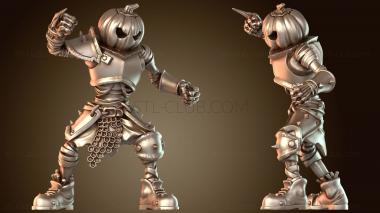 3D модель Гнилой скелет тыквы (STL)