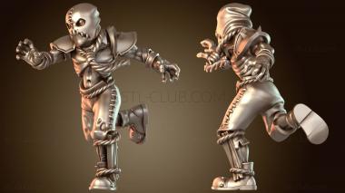 3D модель Гноящийся зомби-тыква (STL)