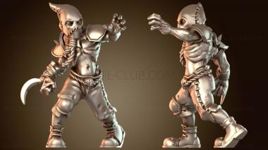 3D модель Проклятый тыквенный зомби (STL)