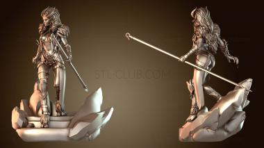 3D модель Кмаэра Проклятая Королева (STL)