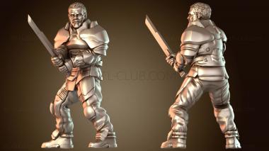 3D модель Квартирмейстер Гурни Халлек Гаррус (STL)