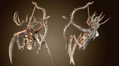 3D модель Лиф с бантом «Королева проклятая» (STL)