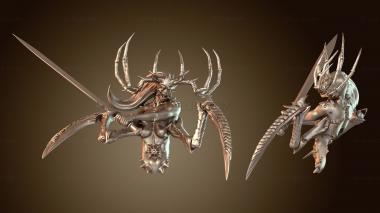 3D модель Лиф «Королева проклятого меча» (STL)