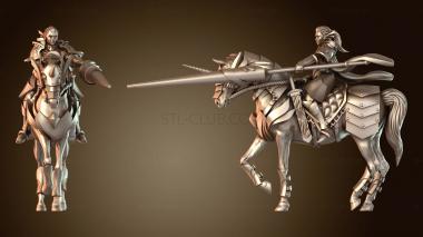 3D модель Стойкий рыцарь Королевской гвардии (STL)