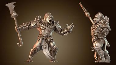 3D модель Закалённая Глефа Ярости (STL)