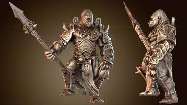 3D модель Копье Ярости Брутальное (STL)