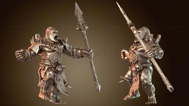 3D модель Разрубающее копье ярости (STL)