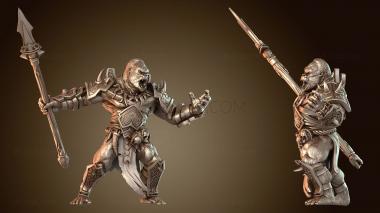 3D модель Копье Ярости, скрывающееся (STL)