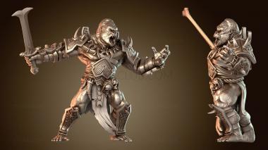 3D модель Меч Ярости Неумолимый (STL)