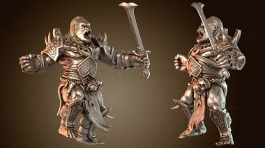 3D модель Меч Ярости Молодая Кровь (STL)