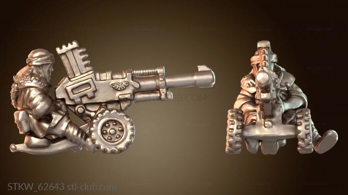 Military Пушка-рейдер с стрелком