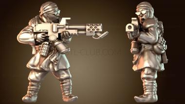 3D модель Рейдер-Огнеметчик из Thingiverse (STL)