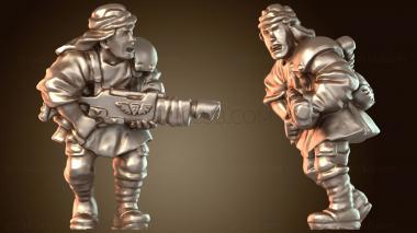 3D модель Рейдерский лазган Закаленный (STL)