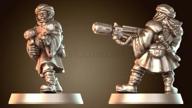 3D модель Расплавленный факел Raider (STL)