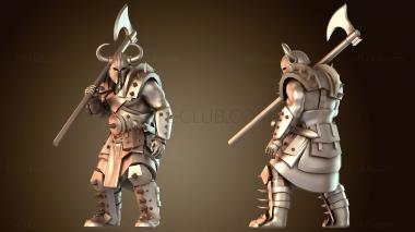 3D модель Рейдеры Мародер Большой топор Ветеран (STL)