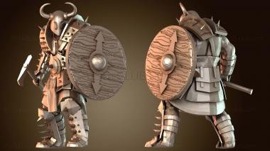 3D модель Рейдеры Мародёры Разгневанные (STL)