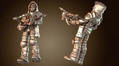 3D модель Плащ рейнджера-бандита камуфлированный (STL)