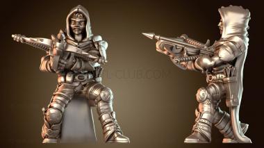 3D модель Рейнджер Бандит Кейп Искатель (STL)