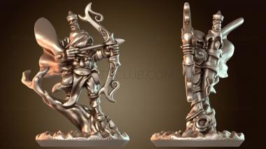 3D модель Герой-рейнджер (STL)