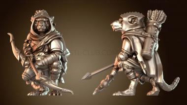 3D модель Рейнджер-мужчина (STL)