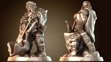 3D модель Рейнджер-мужчина-аутрайдер (STL)