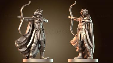 3D модель Рейнджеры Драконорождённые Женщины-Рейнджеры (STL)