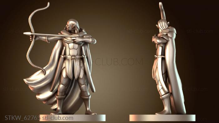 Military Рейнджеры Эльф Мужчина Рейнджер