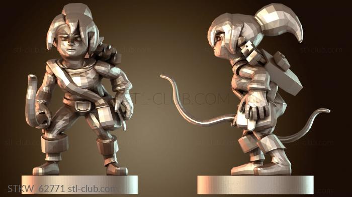 Military Рейнджеры-полурослики-женщины-рейнджеры