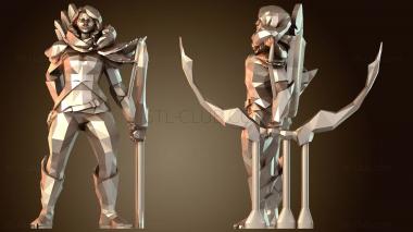 3D модель Рейнджеры Леди Рейнджер (STL)