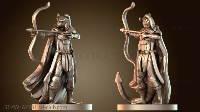 Military Рейнджеры Тифлинг Женщина-рейнджер