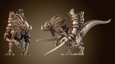 3D модель Клык Раптора Кинжал Коготь (STL)