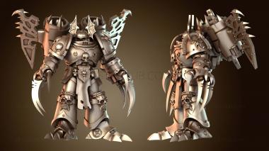 3D модель Раптор Летающий Коготь Мастер Хаоса Лорд (STL)