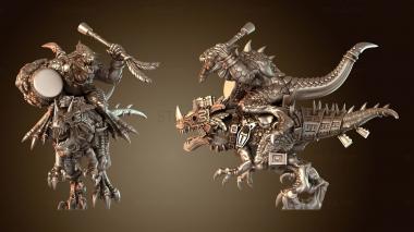 3D модель Музыкант Raptor Riders (STL)