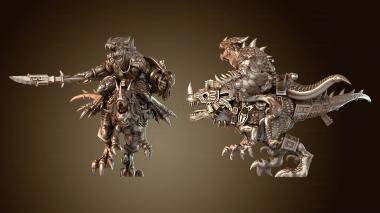 3D модель Копье наездников рапторов (STL)