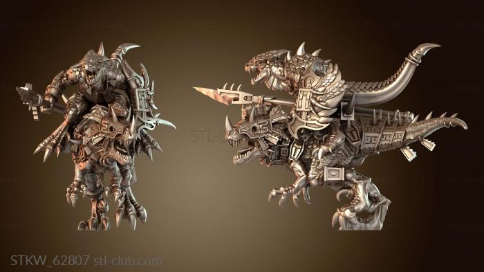 Наездники на ящерах Брутальное копье