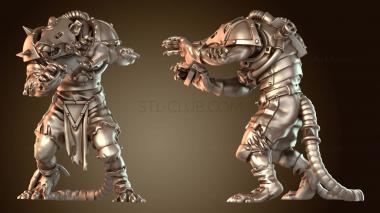 3D модель Крысиный линейный монтёр Храбрый (STL)