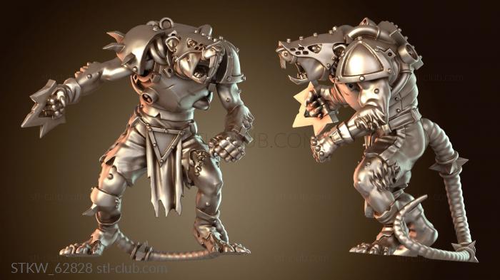 Закаленный крысиный линейный монтёр