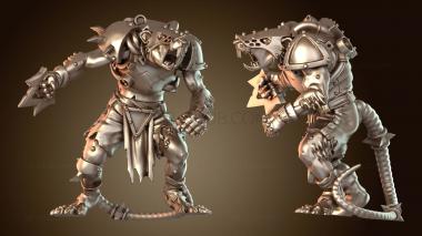 3D модель Закаленный крысиный линейный монтёр (STL)