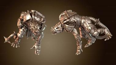 3D модель Крысиный линейный саночник седой (STL)