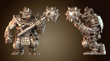 3D модель Крысоогры-фанатики (STL)