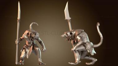 3D модель Крысиные пленники (STL)