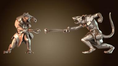 3D модель Ветеран слинга «Крысиные заключенные» (STL)