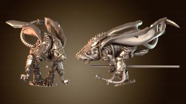 3D модель Крысиный бегун Хэсти (STL)