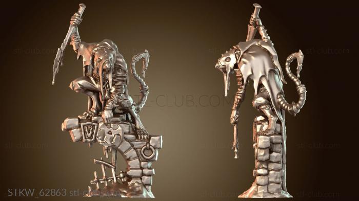 Military Рата СИРРАТ Повелитель Смерти Скавен Яростный