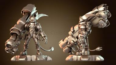 3D модель Храповой механизм (STL)