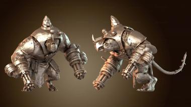 3D модель Ратлинг (STL)