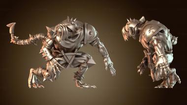 3D модель Крысоногий линейный человек Tough (STL)