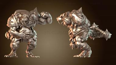 3D модель Защитник линейного защитник Ratman (STL)