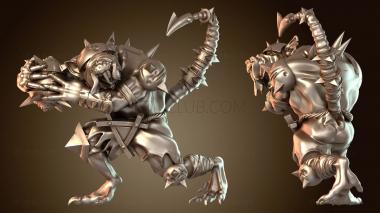 3D модель Крысочеловек Линейный Механик Нимбл (STL)